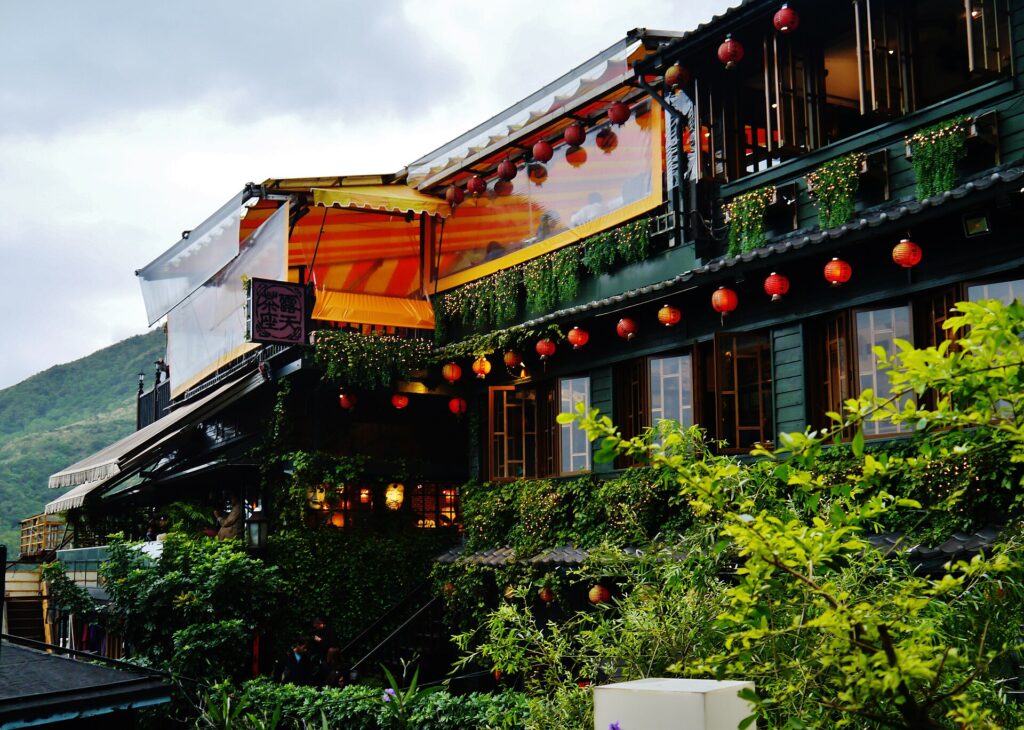 Jiufen historic teahouse