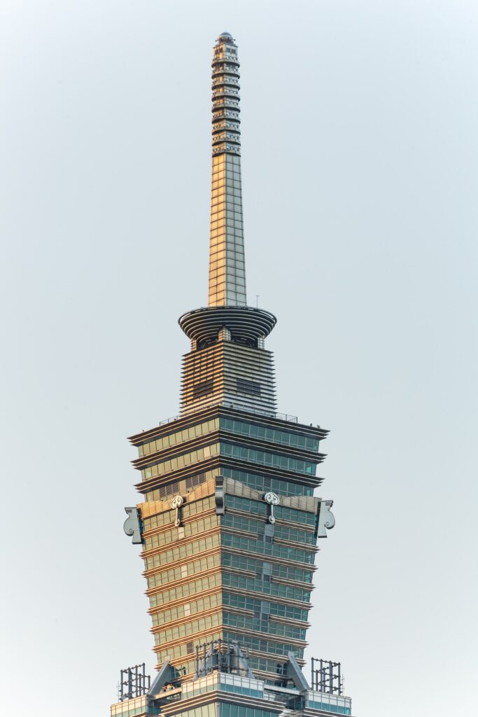 Taipei 101 and the Taipei skyline